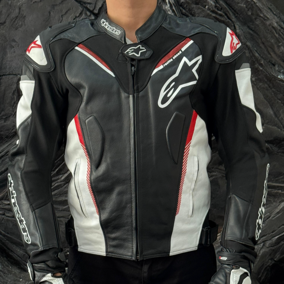 Alpinestars Hörgüçlü Deri Ceket | Ekipmanmarketi