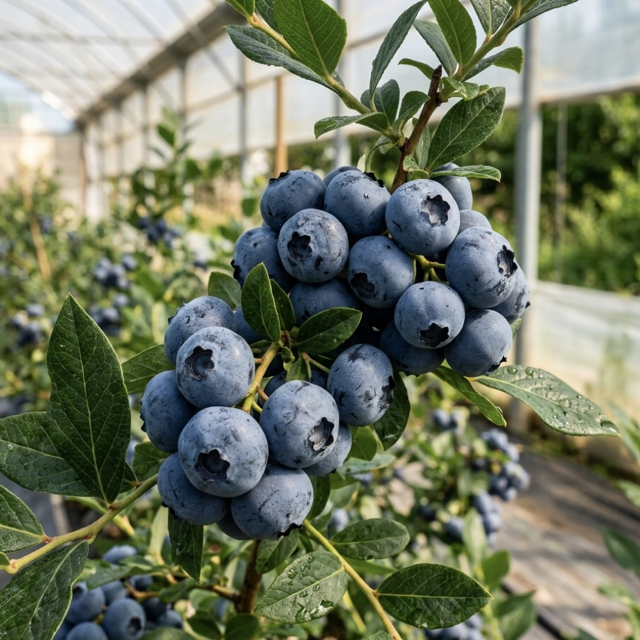 Yerli Üretim 125 Gr Paket Yaban Mersini BLUEBERRY Meyvesi Taze(Üst