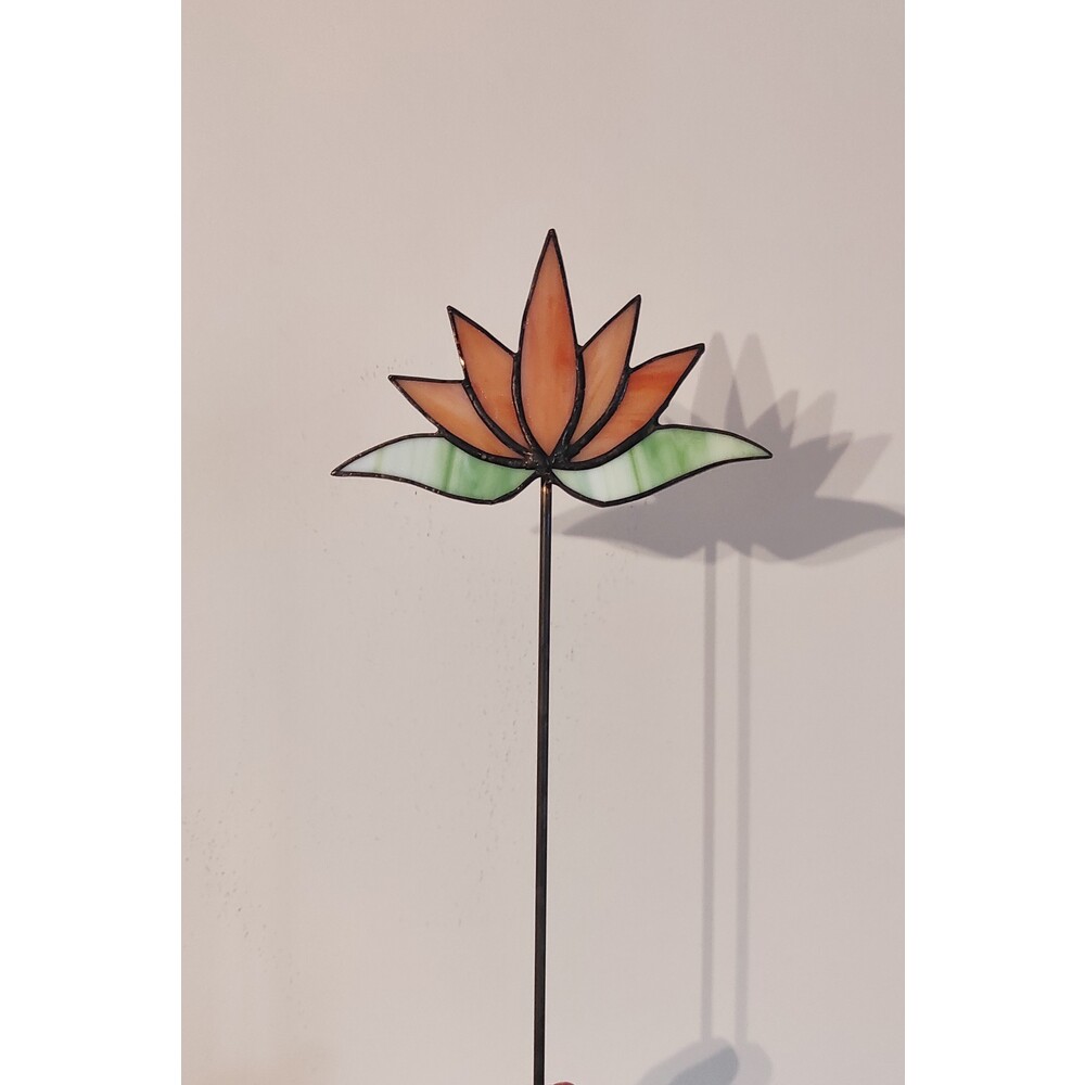 Cam Lotus Saksı Süsü