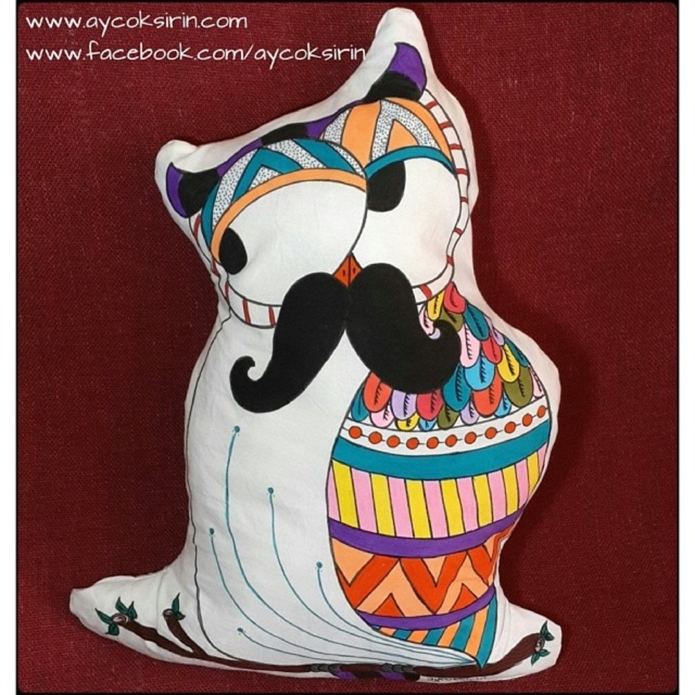 Baykuş Yastık (55 cm)