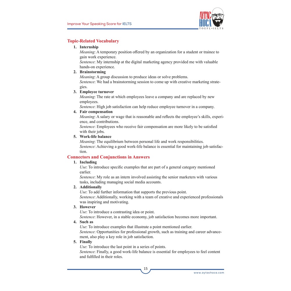 Improve Your Speaking Score For IELTS