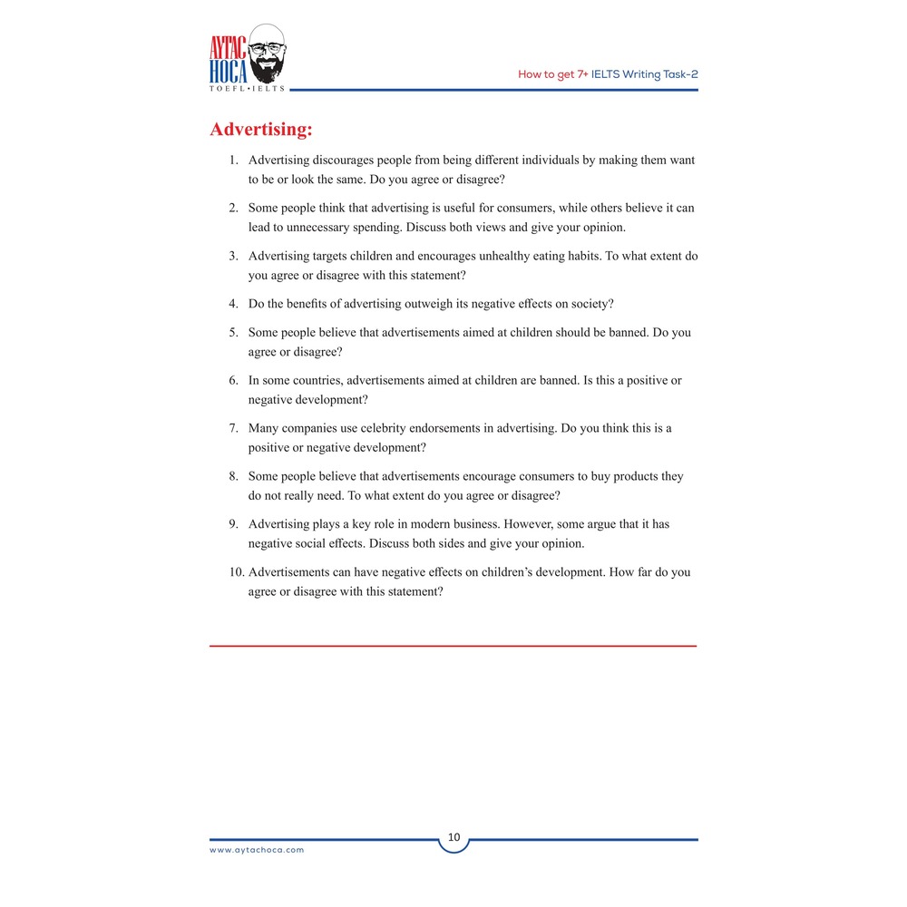 How to get 7+ IELTS Writing Task-2