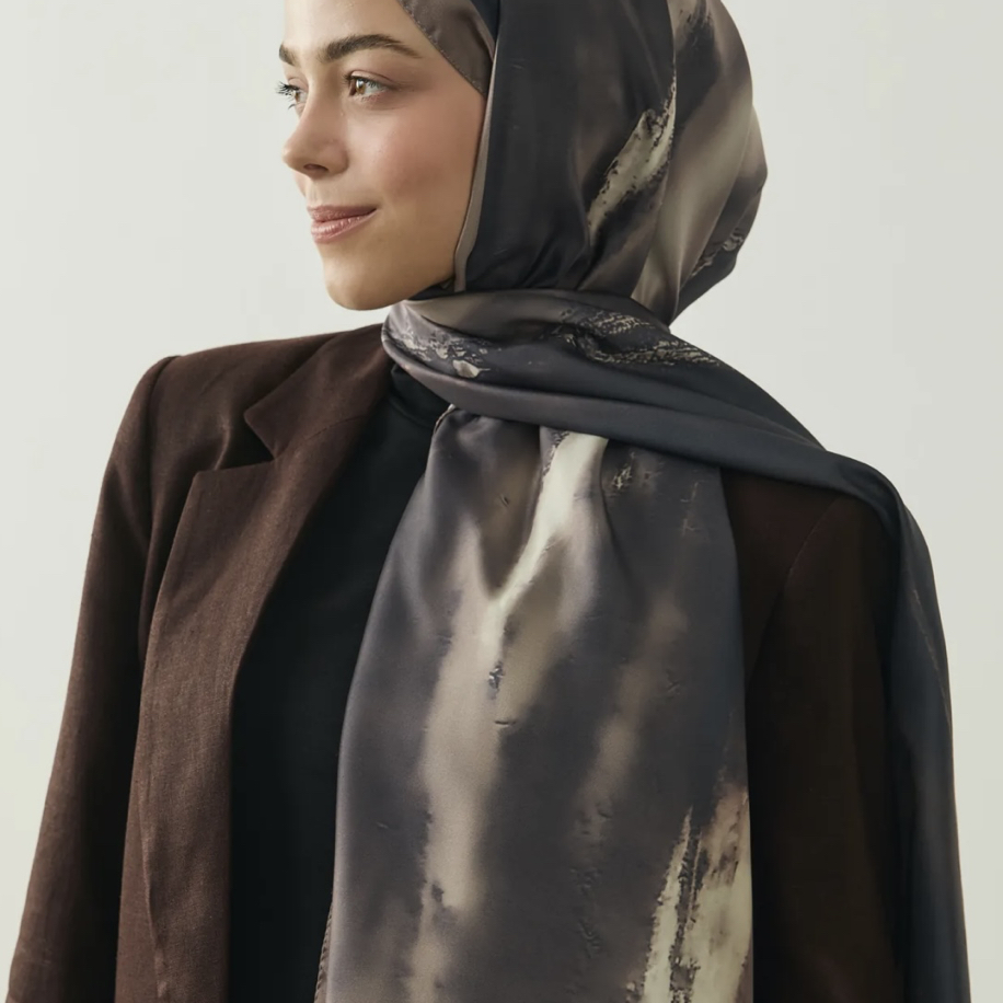 Ravena Desen Twill Şal