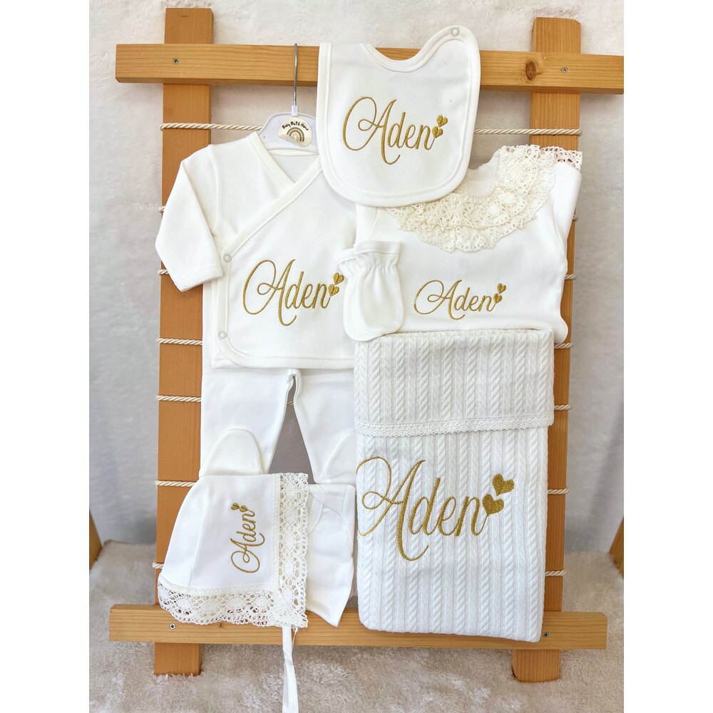 EKRU DANTELLİ 10LU SET 
