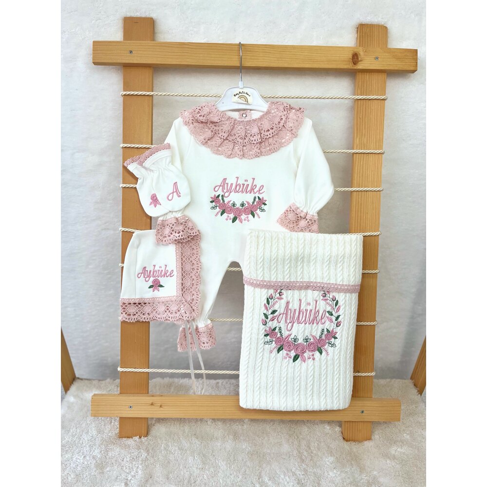 PUDRA DANTELLİ 4LÜ SET