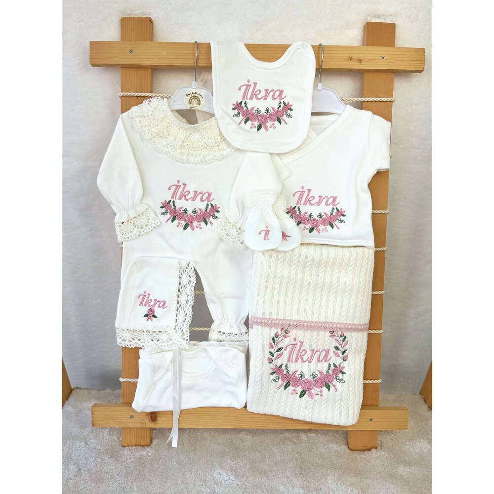 EKRU DANTELLİ 10LU SET 