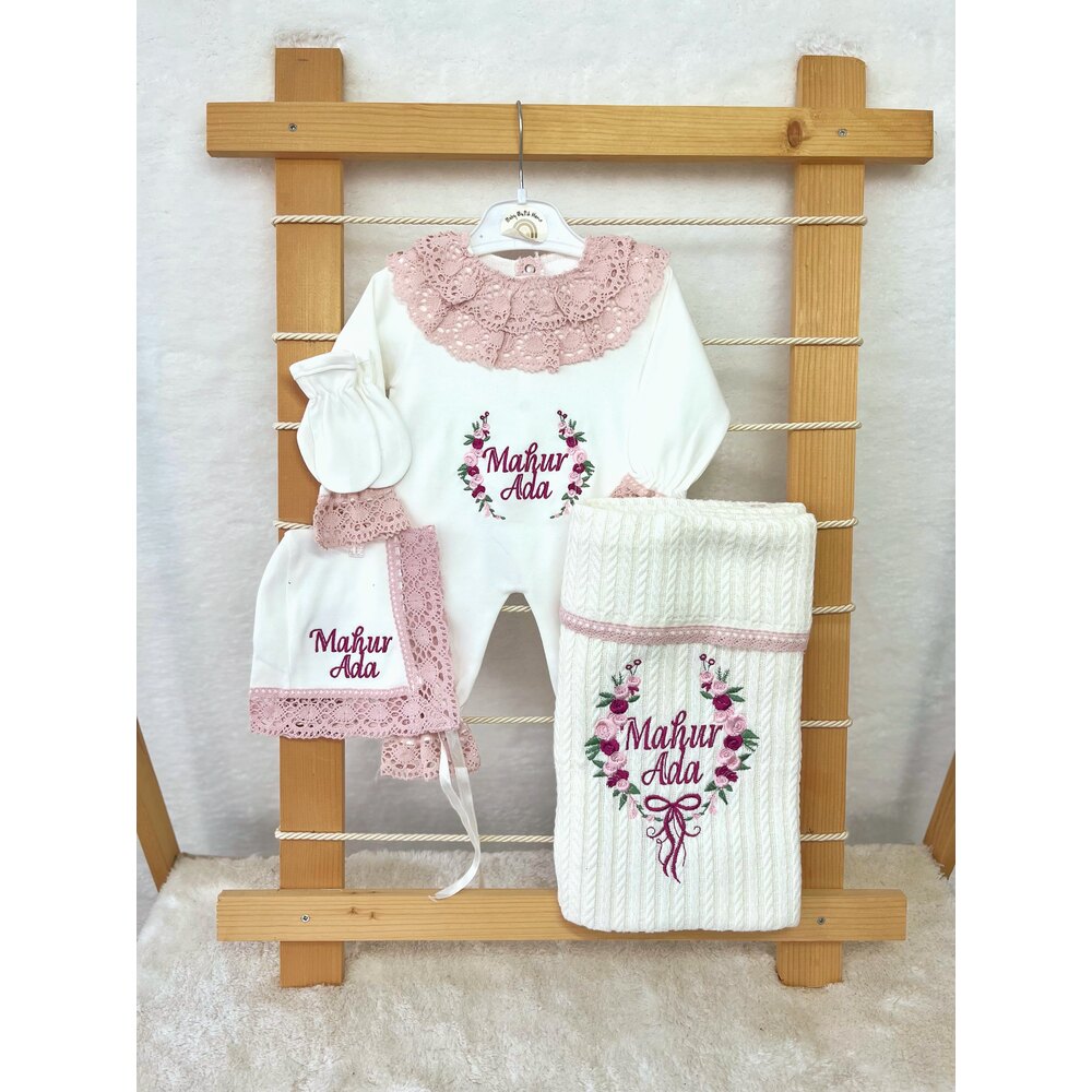 PUDRA DANTELLİ 4LÜ SET