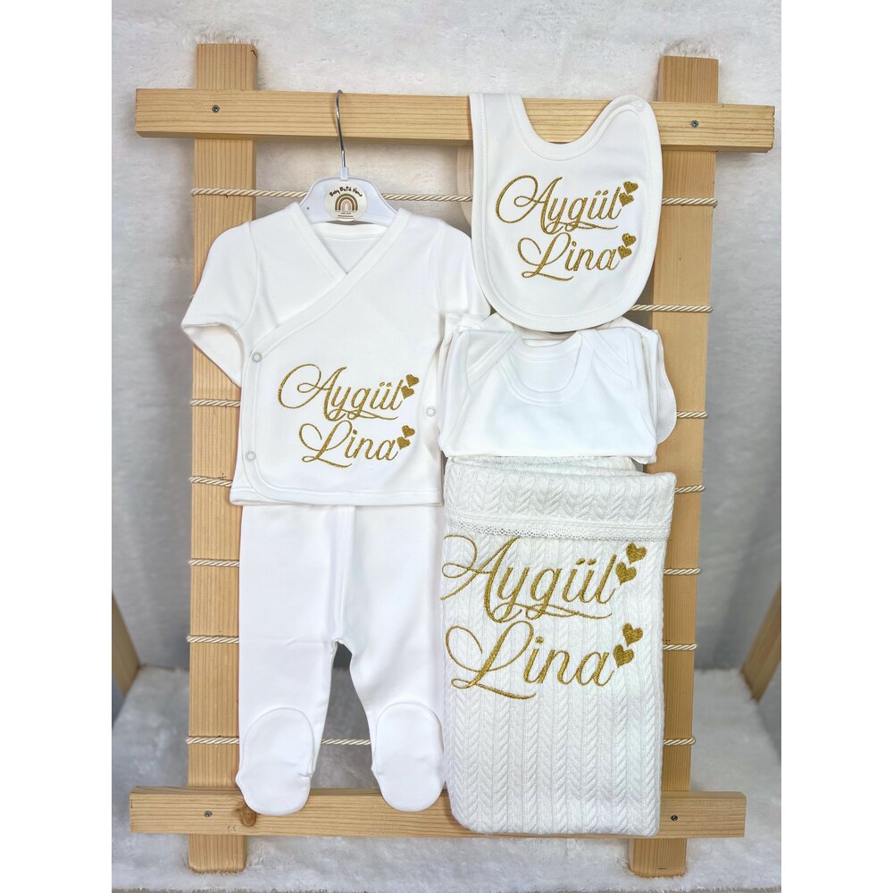 EKRU DANTELLİ 10LU SET 