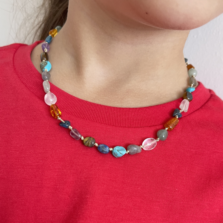 Başarı-Sağlık Kolyesi(Öğrenci - Yetişkin) | Bade Designs Handmade Jewelry