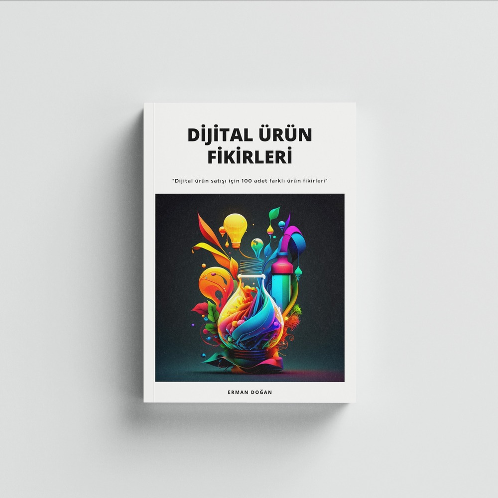100 Adet  Dijital Ürün Fikirleri 