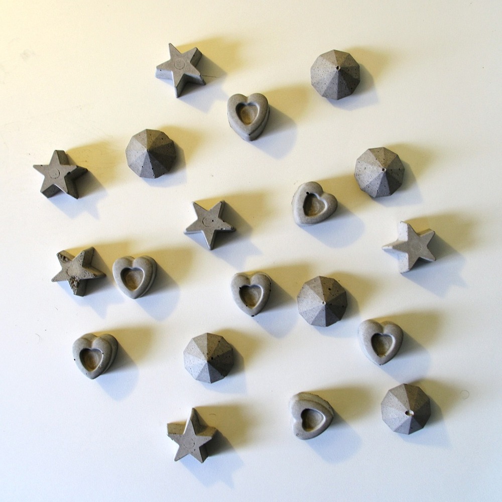 Beton Şekiller 2'li Set