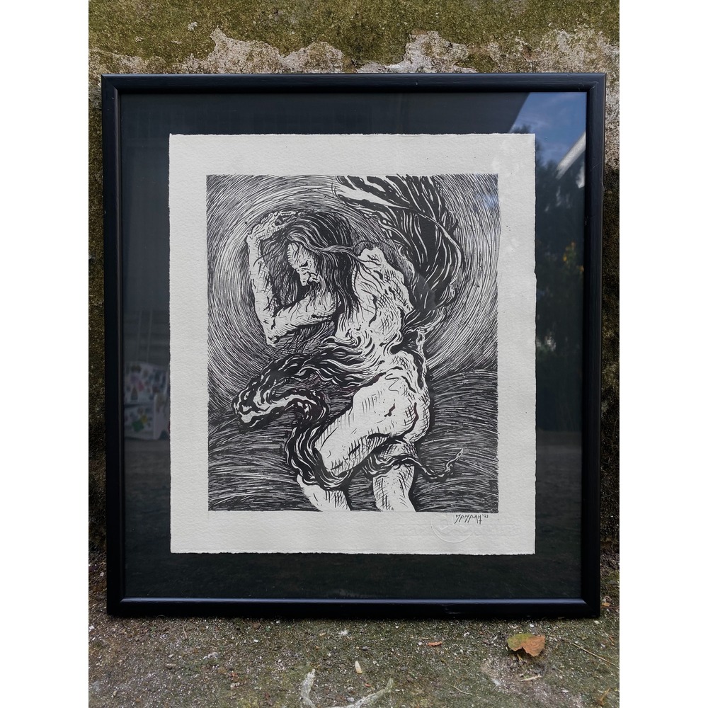 ''CARBON'' ORIGINAL ARTWORK BY ZEZEAH