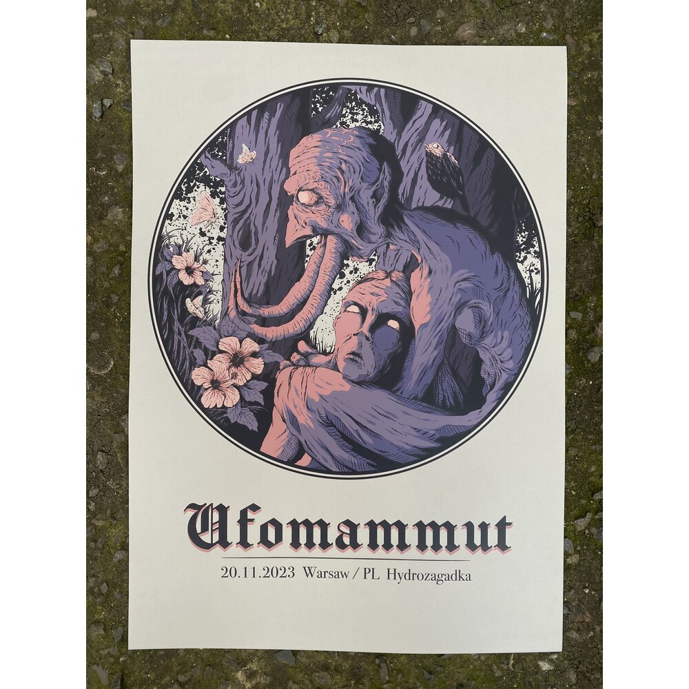 “UFOMAMMUT” WARSAW/ PL GIG POSTER