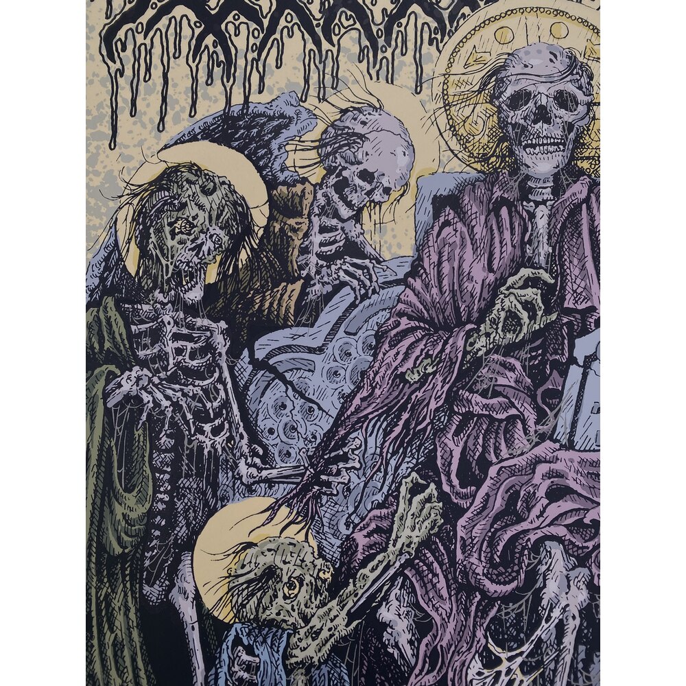 HYPERDONTIA MEXICO TOUR POSTER