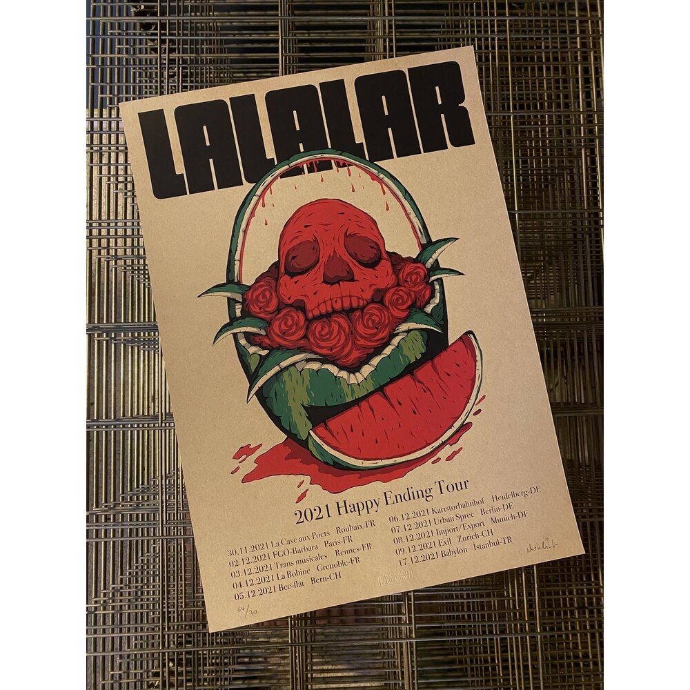 “LALALAR” TOUR POSTER
