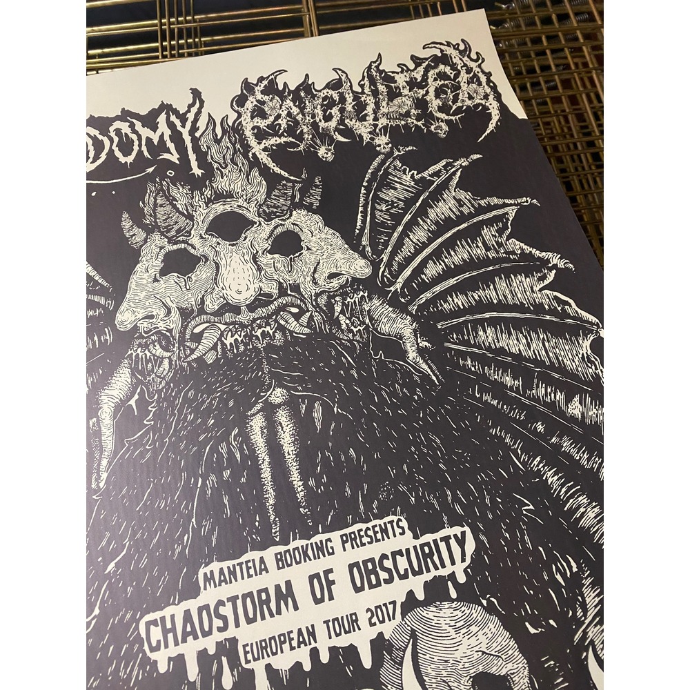 HELLSODOMY & ENGULFED / TOUR POSTER