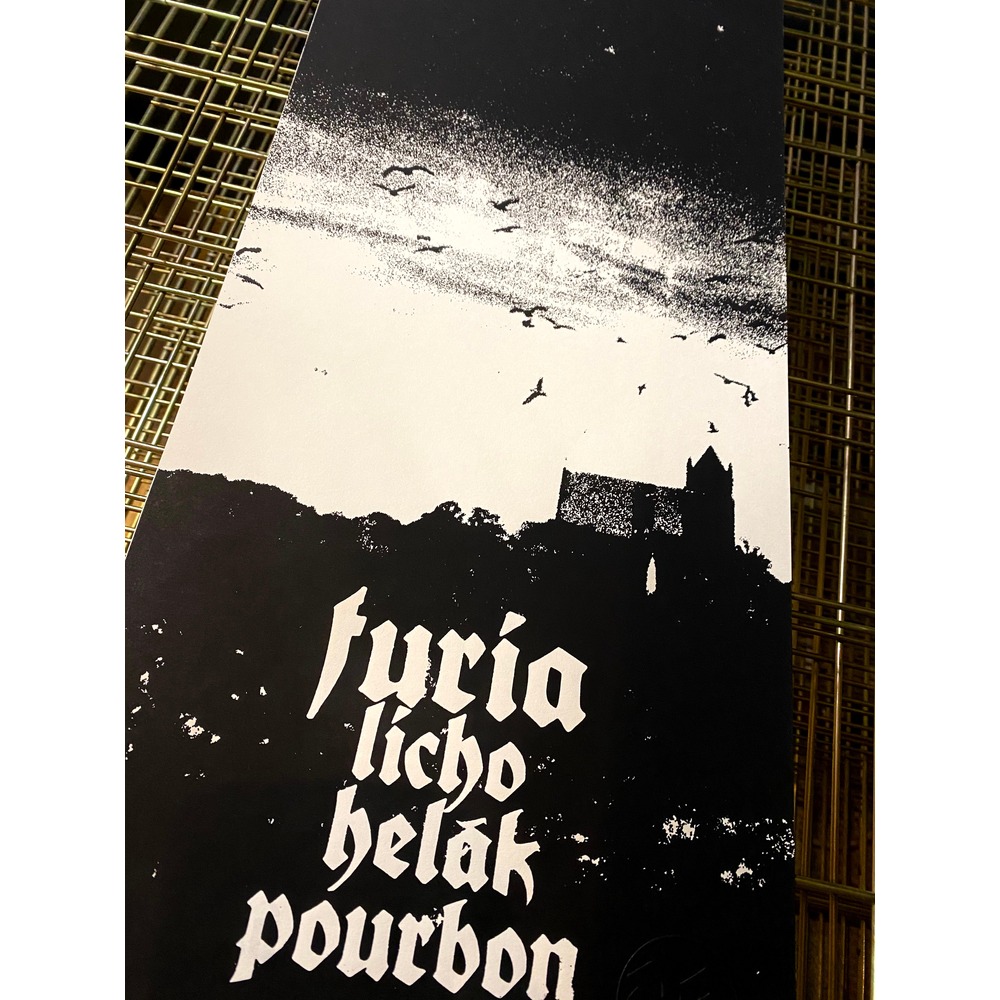FURIA & LICHO & HELAK & POURBON / ISTANBUL GIG POSTER