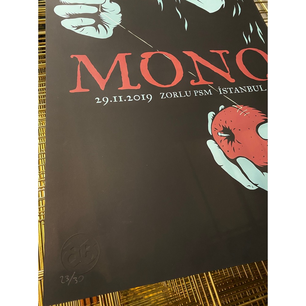MONO / ISTANBUL GIG POSTER