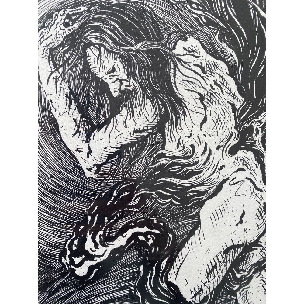 ''CARBON'' ORIGINAL ARTWORK BY ZEZEAH