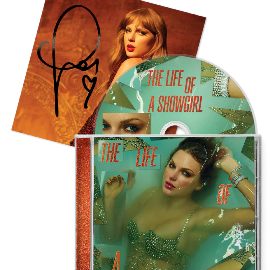 Taylor Swift The Life of a Showgirl İmzalı Cd | Bluvness