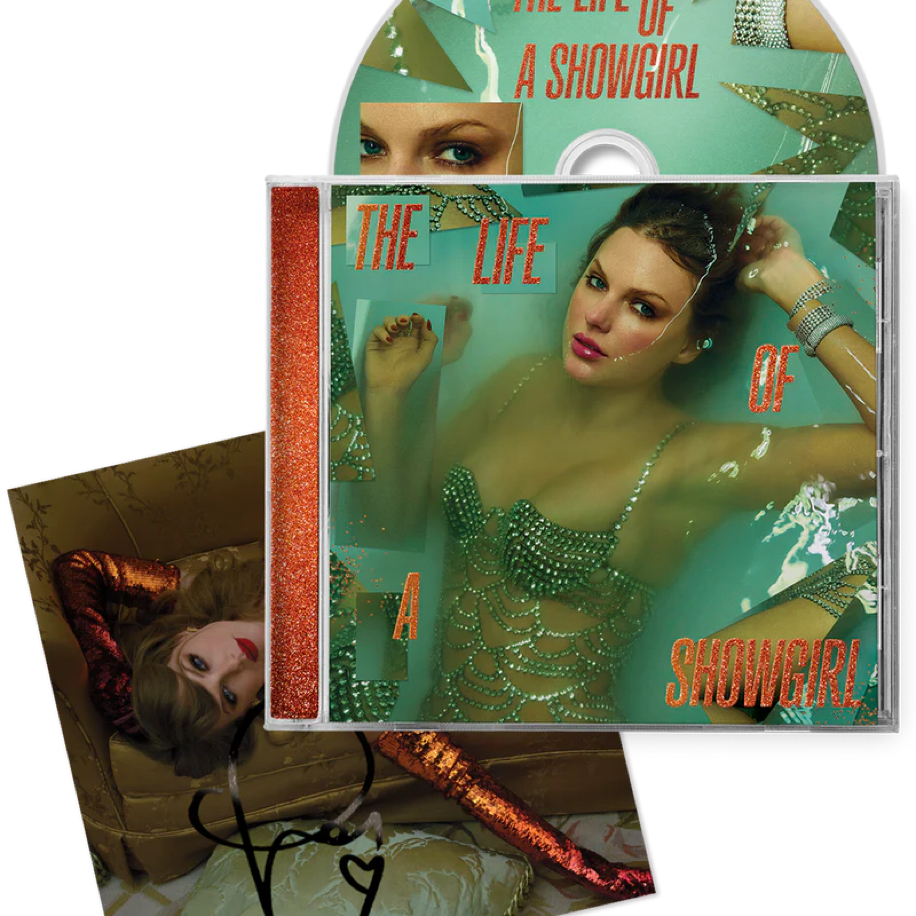 直筆サイン入り Taylor Swift TLOAS 新品 輸入盤 CDアルバム RARE* LONG SIGNATURE Taylor Swift TLOAS The Life Of A Showgirl