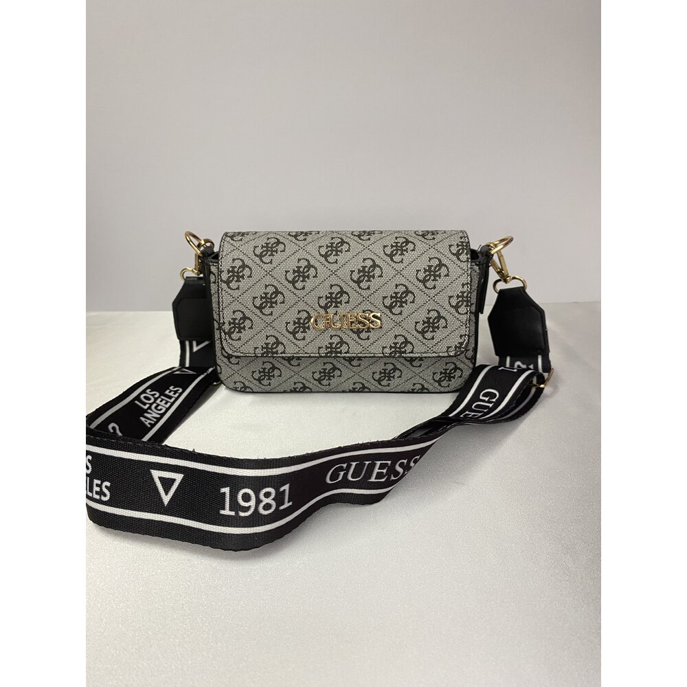 Guess Los Angeles 1981 Gri Çanta BOLCA ÇEŞİT