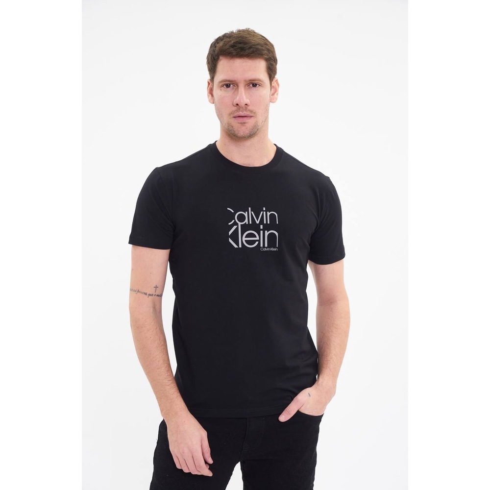 SİYAH CALVIN KLEIN ERKEK TİŞÖRT