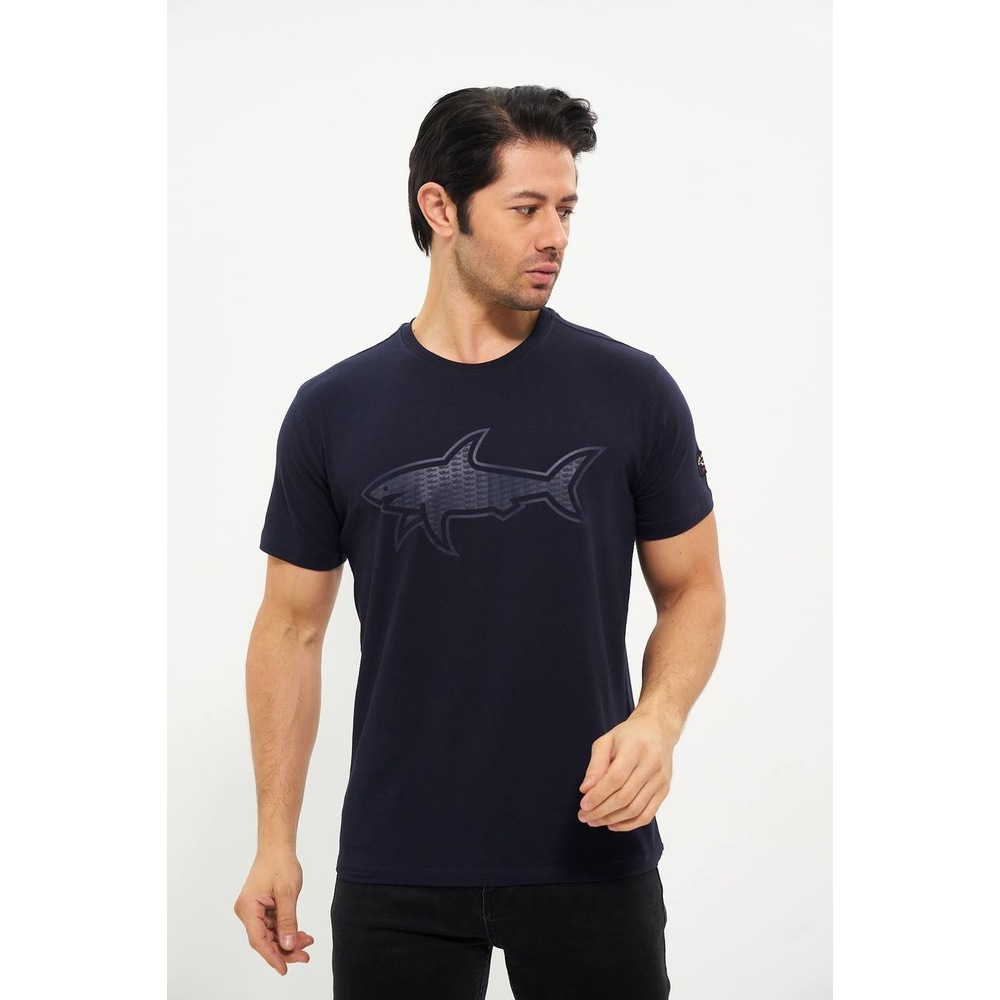 LACİVERT PAUL SHARK ERKEK TİŞÖRT