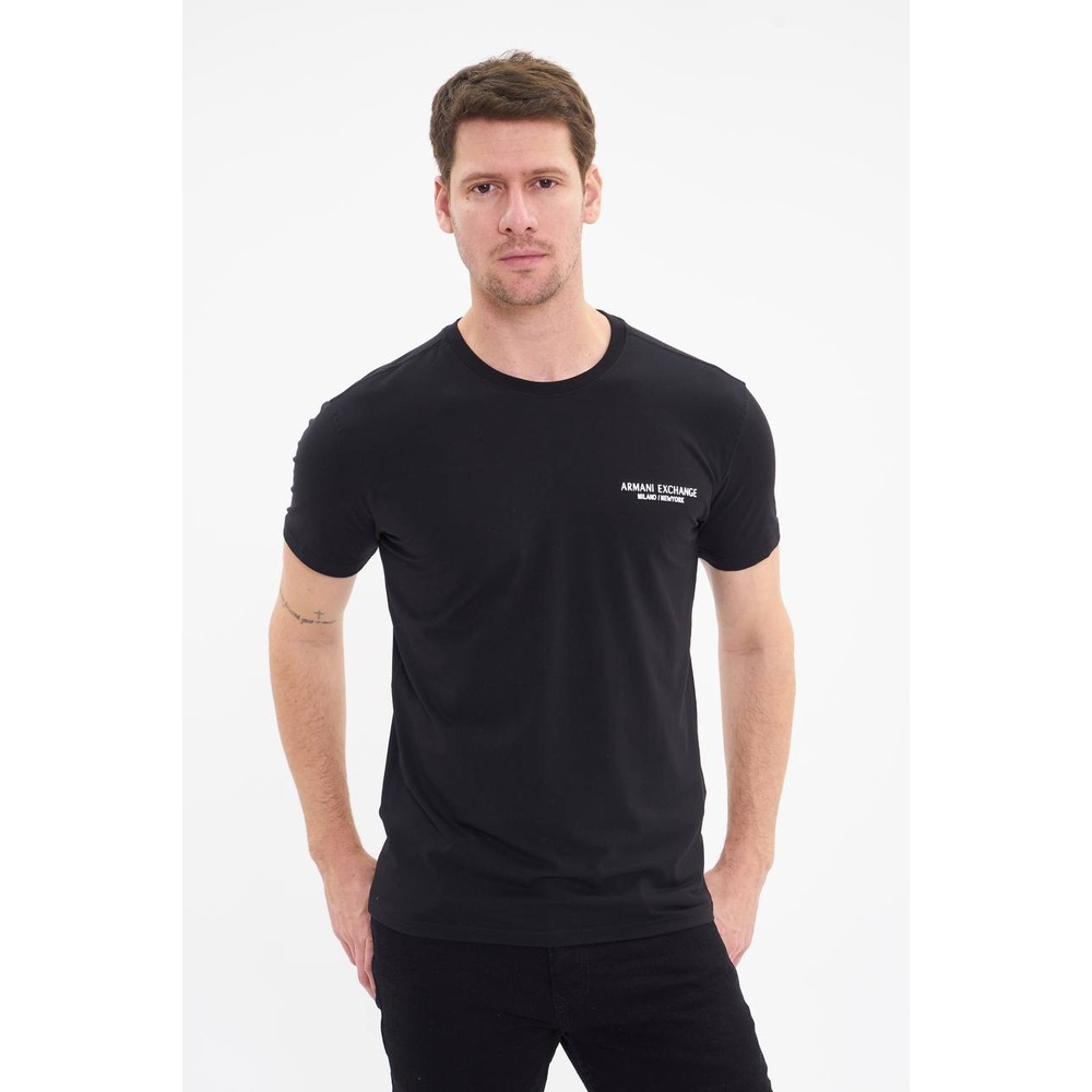SİYAH ARMANI EXCHANGE ERKEK TİŞÖRT