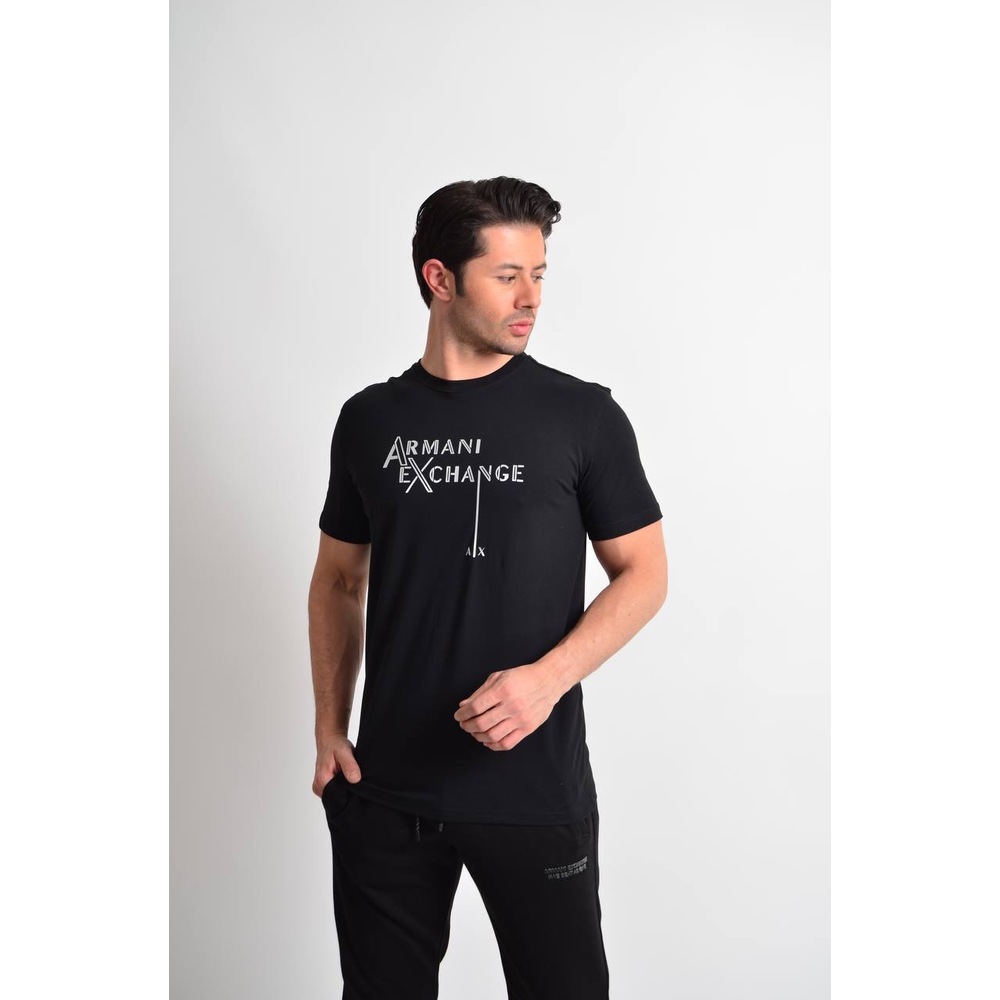 SİYAH ARMANI EXCHANGE ERKEK TİŞÖRT