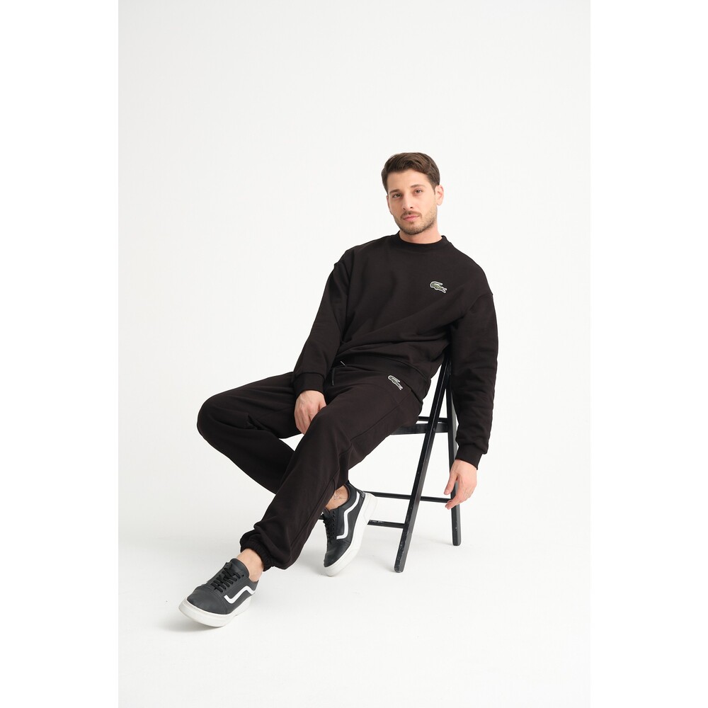 LACOSTE SWEATSHIRT SIYAH 