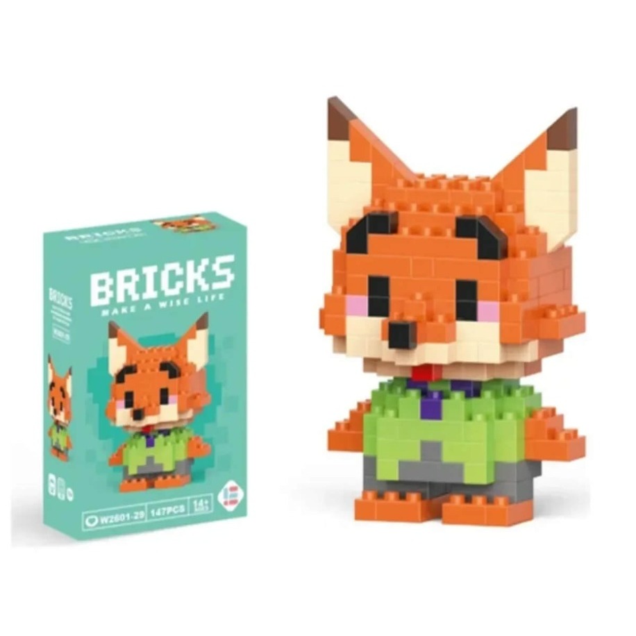 Zootopia Nick Wilde Bricks | Brick Kafa