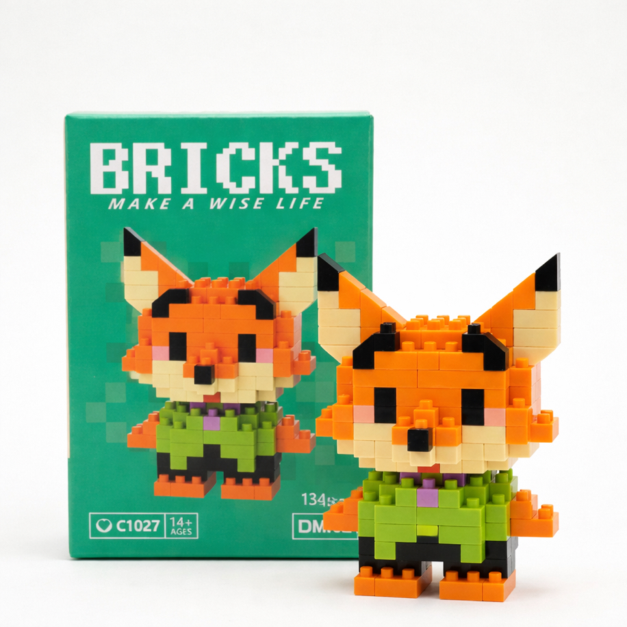 Zootopia Nick Wilde Bricks | BricksDünyası