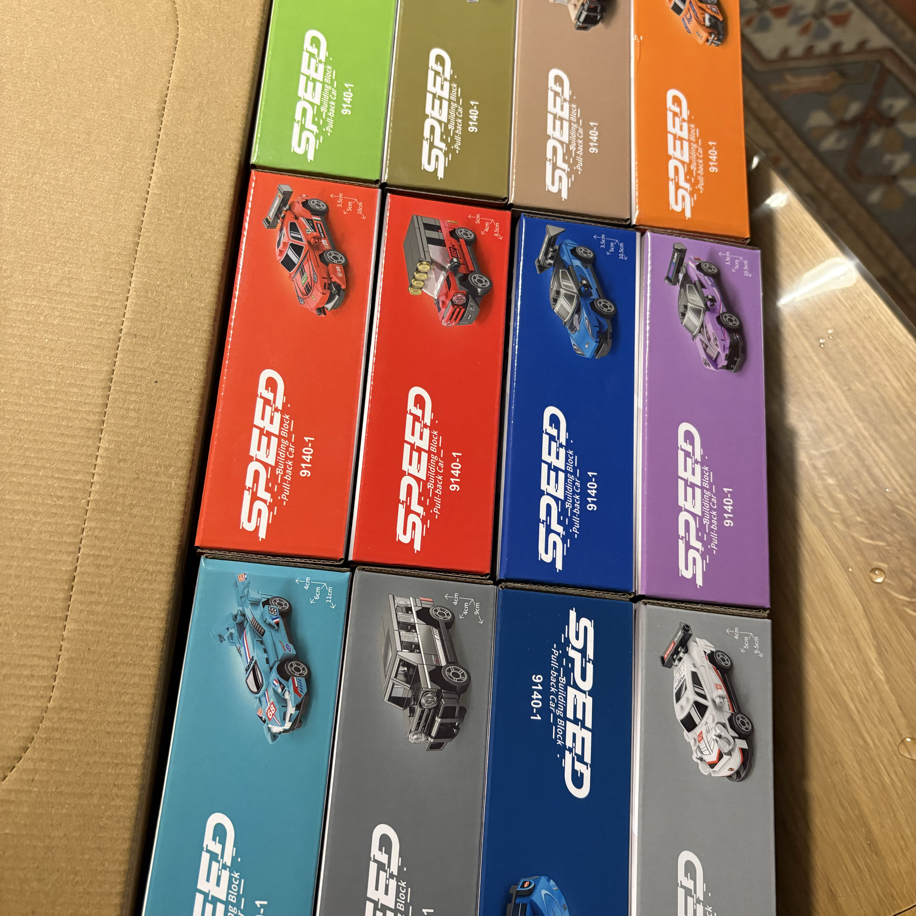Mini Lego Çek-Bırak Araba Yapım Seti – Speed 9140-1 Koleksiyon