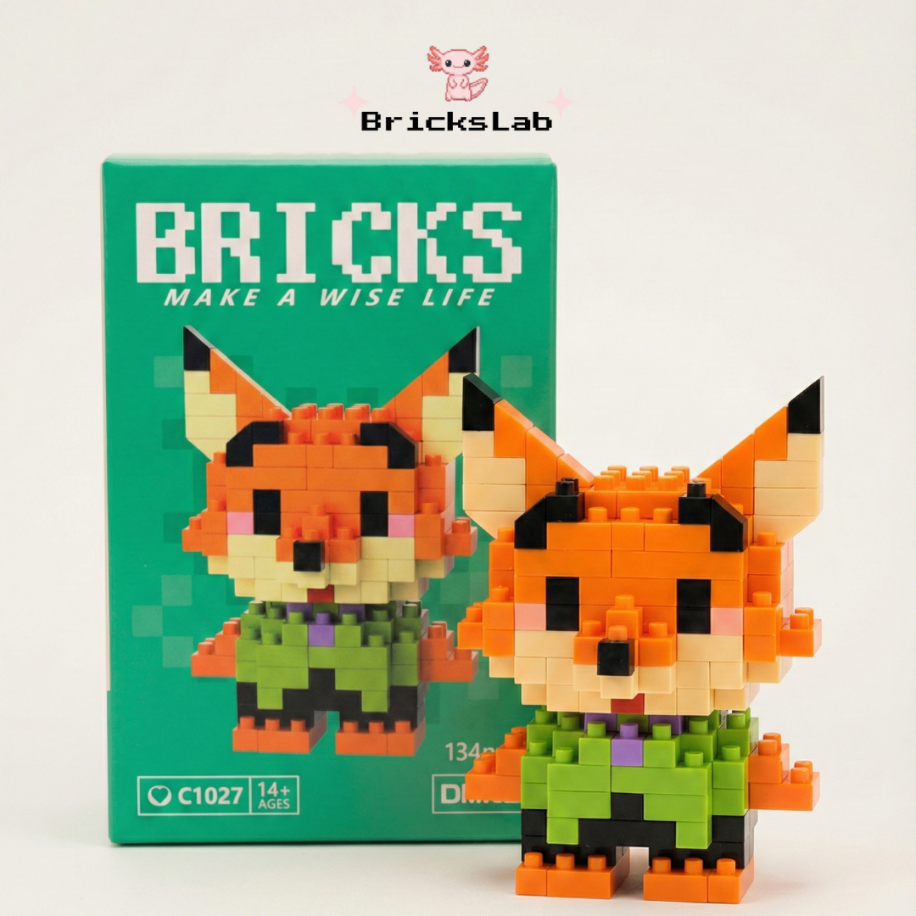 Nick Wilde (Kurnaz Tilki) | Bricks Lab