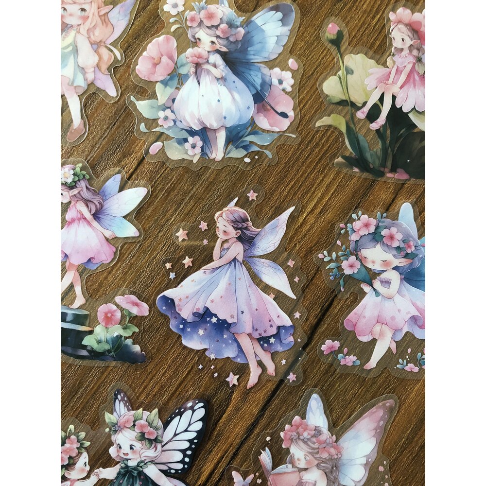 Magical Fairy Pet Stickers | Bullet Journal Malzemeleri