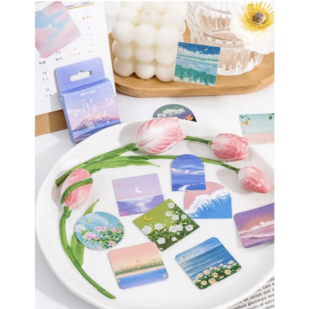 Moonlight Sticker Box | Bullet Journal Malzemeleri
