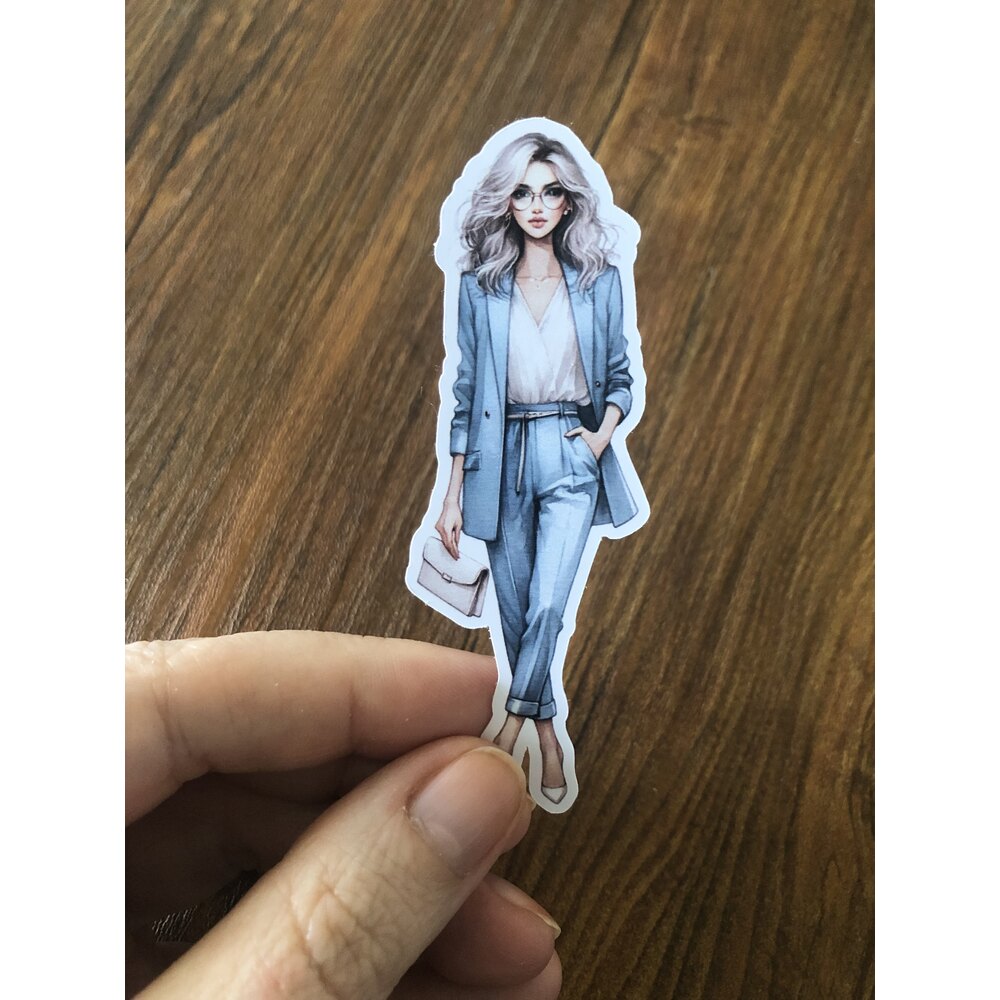 Spring Fashion Girls Sticker Seti | Bullet Journal Malzemeleri
