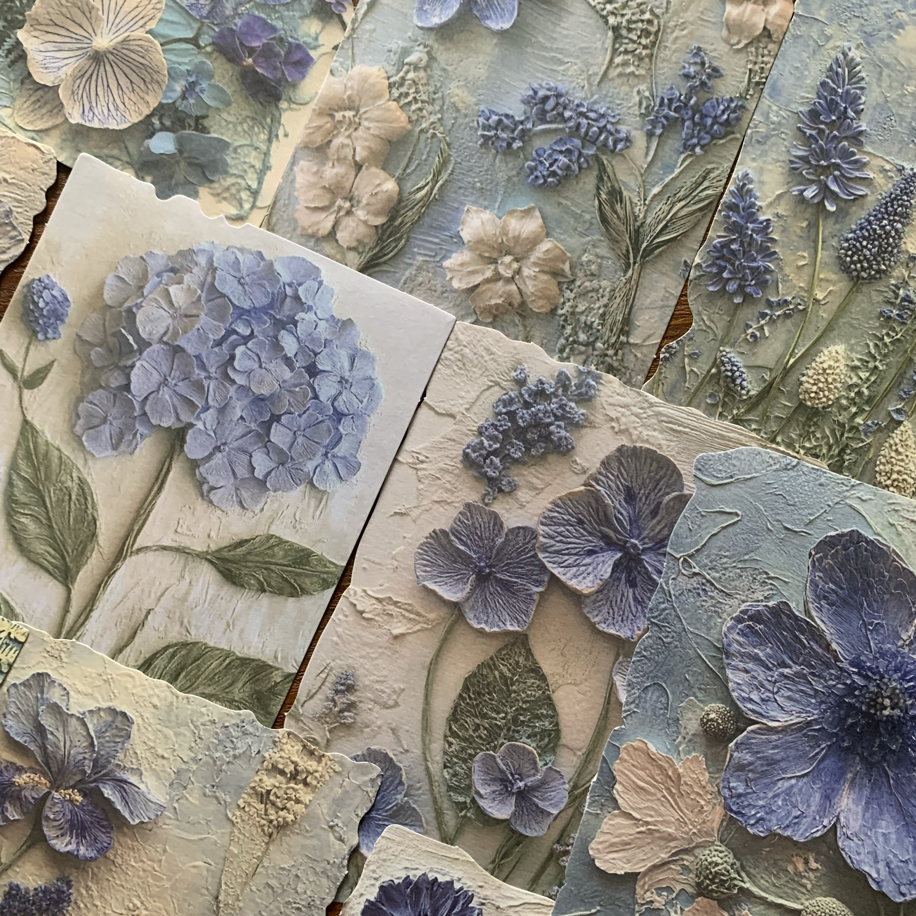Blue Dream Kağıt Seti | Bullet Journal Malzemeleri