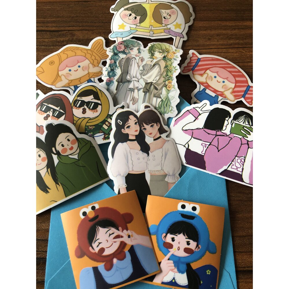 Besties Sticker Pack/3 | Bullet Journal Malzemeleri