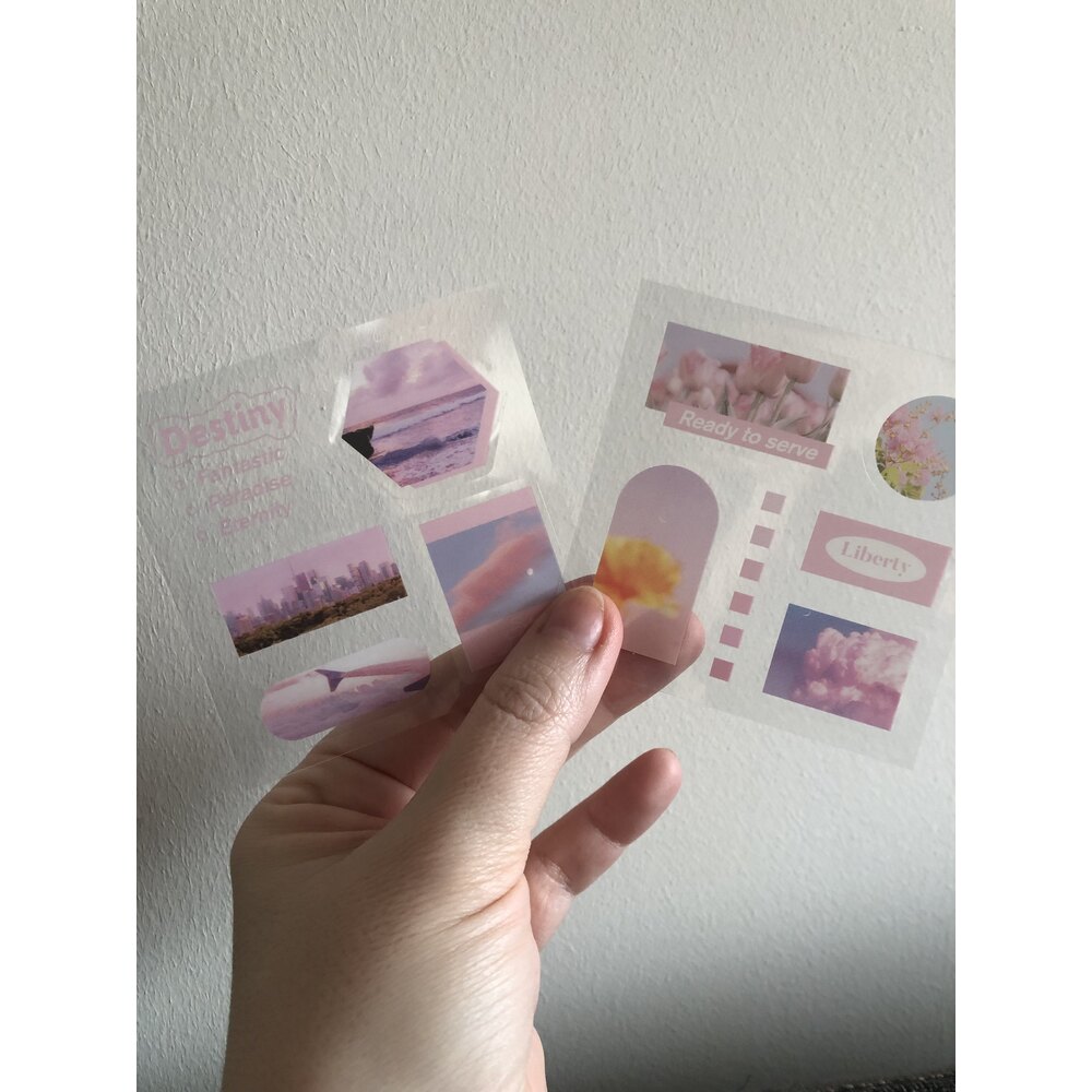 Something Pink Sticker Sheets | Bullet Journal Malzemeleri