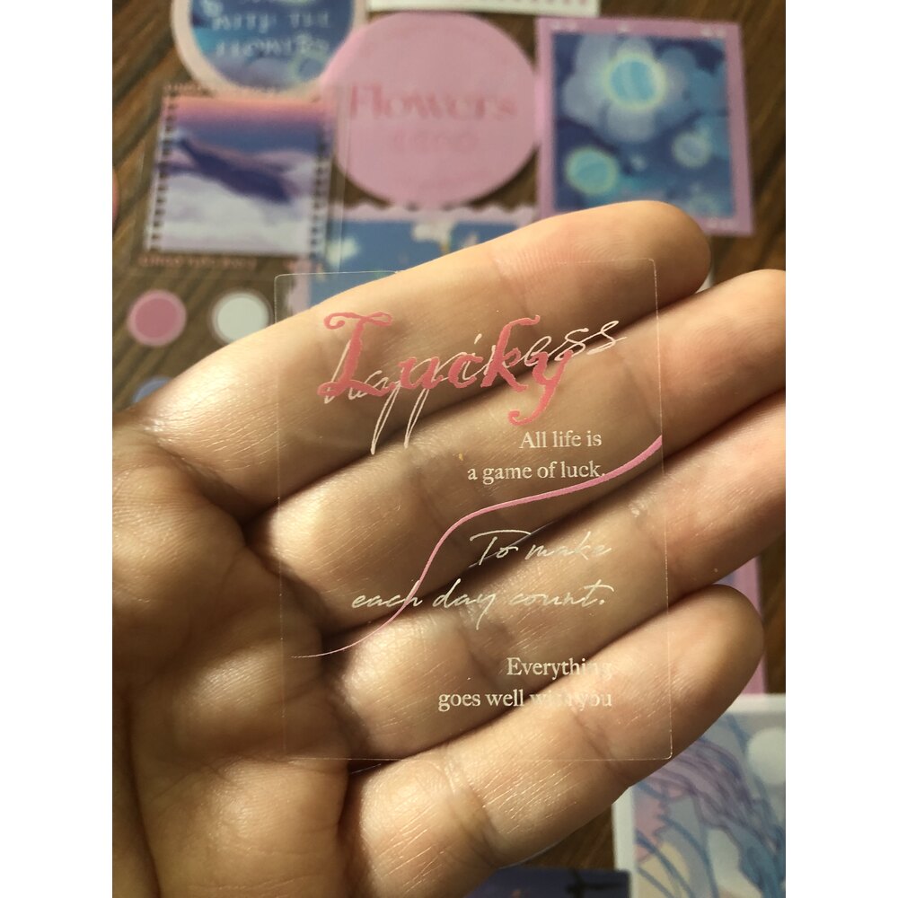 Dream Planets Pet Sticker Seti | Bullet Journal Malzemeleri