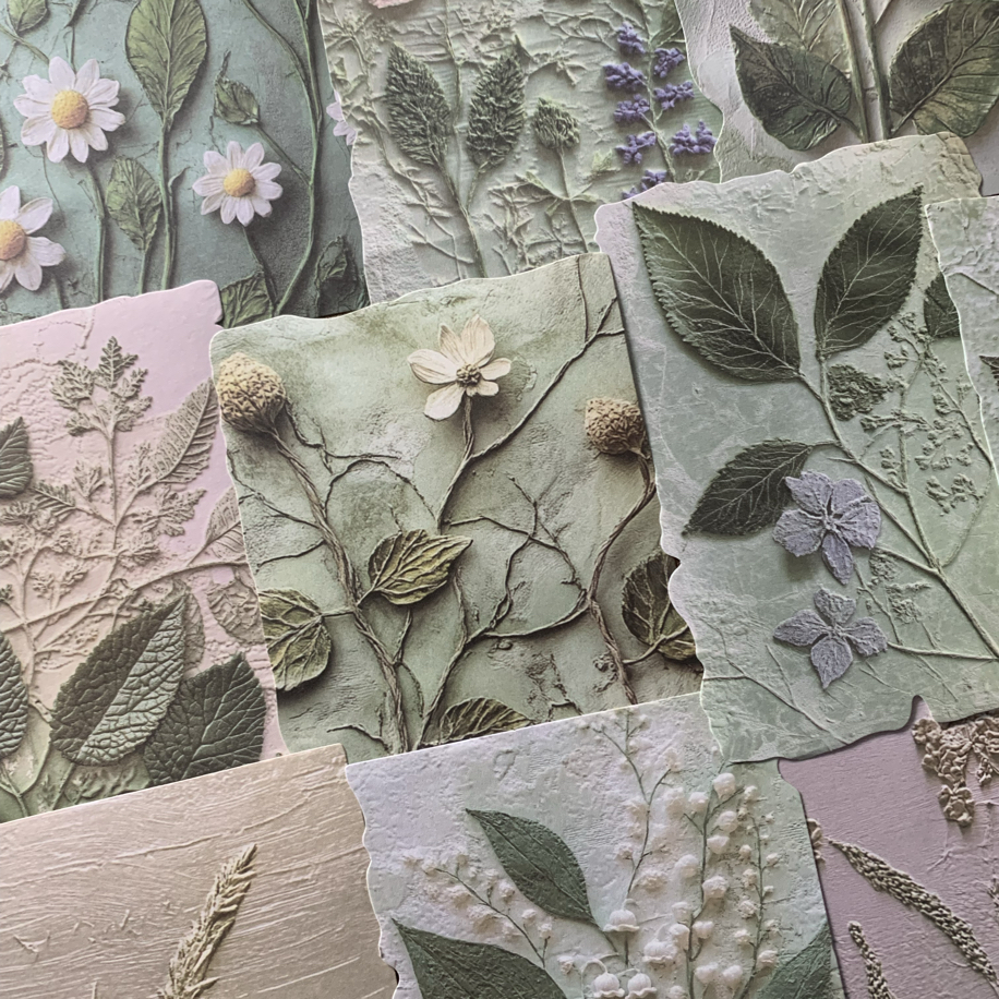 Floral Dream Kağıt Seti | Bullet Journal Malzemeleri