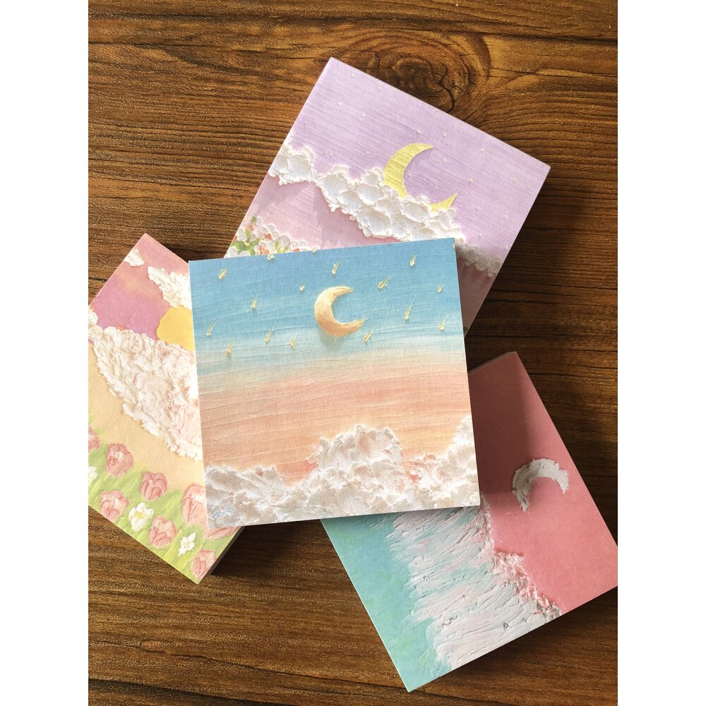 Sky Memopads / | Bullet Journal Malzemeleri