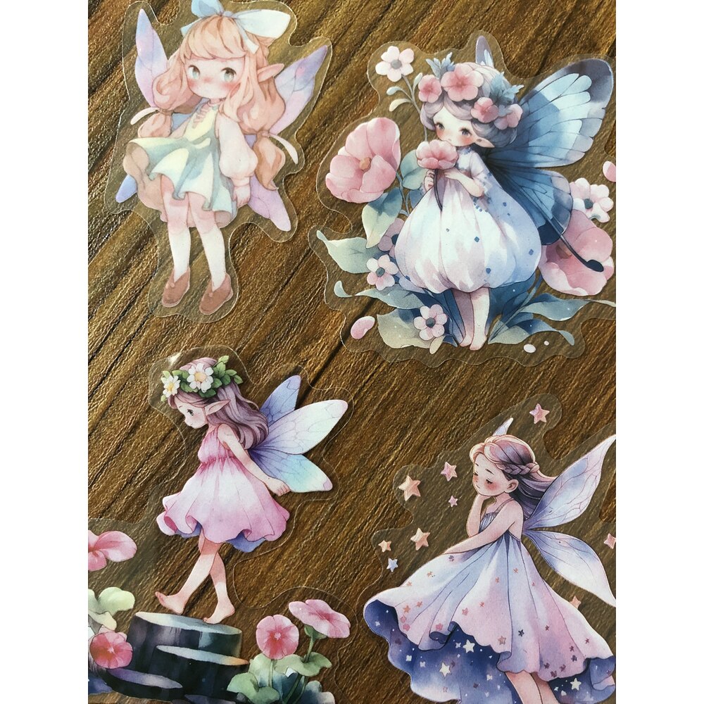 Magical Fairy Pet Stickers | Bullet Journal Malzemeleri