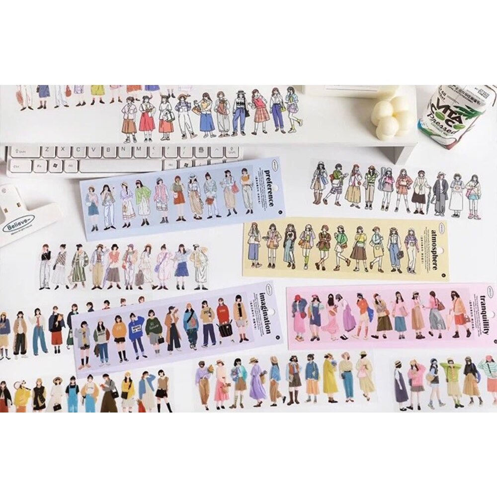 İmagination Şerit Pet Stickers | Bullet Journal Malzemeleri