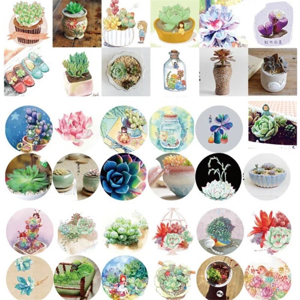 My Lovely Flowers Sticker Box | Bullet Journal Malzemeleri
