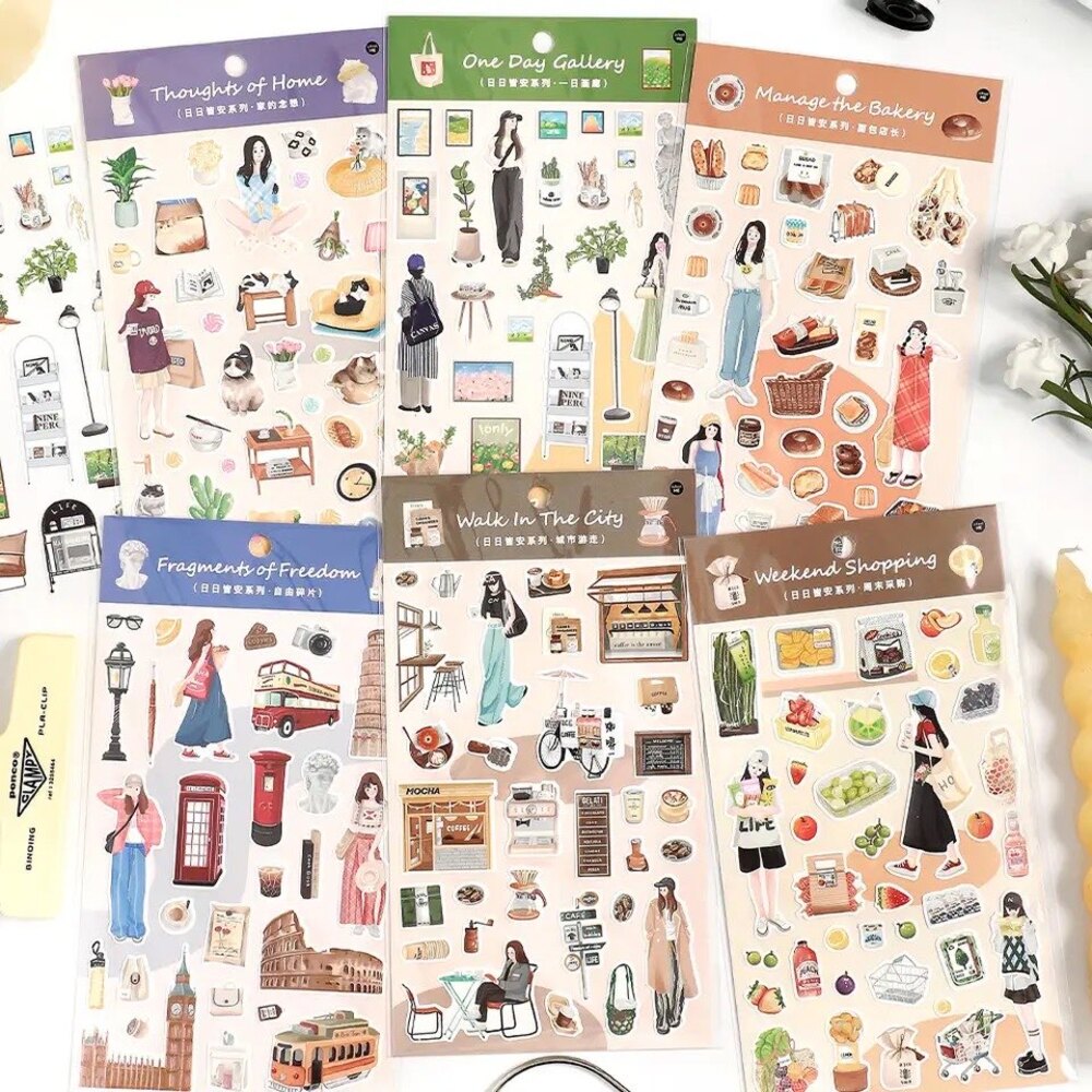 Moments Sticker Sheets | Bullet Journal Malzemeleri