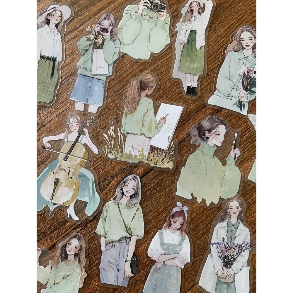 Capturing Poetry Pet Sticker Seti | Bullet Journal Malzemeleri
