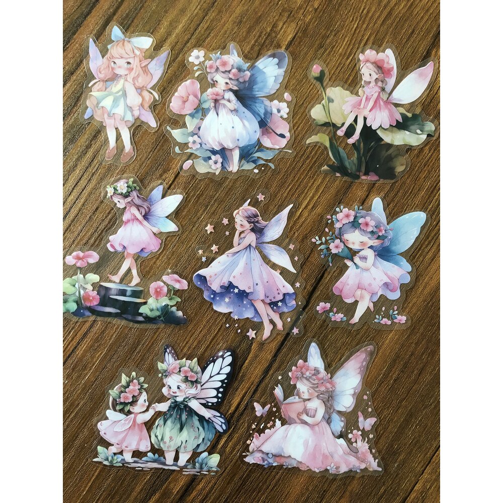 Magical Fairy Pet Stickers | Bullet Journal Malzemeleri